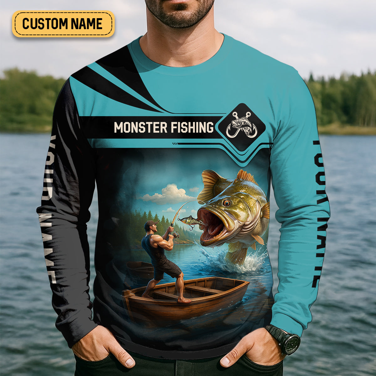 Monster Fishing Shirt, Life Is Good Fishing Makes It Better SPF Shirts, Fishing Shirts For Men, Fisherman Gift