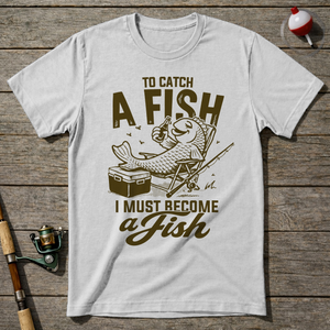 Become The Fish T-Shirt — White