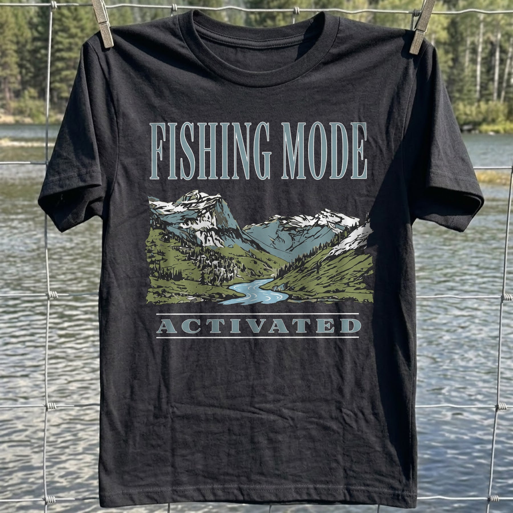 Fishing Mode Activated T-Shirt
