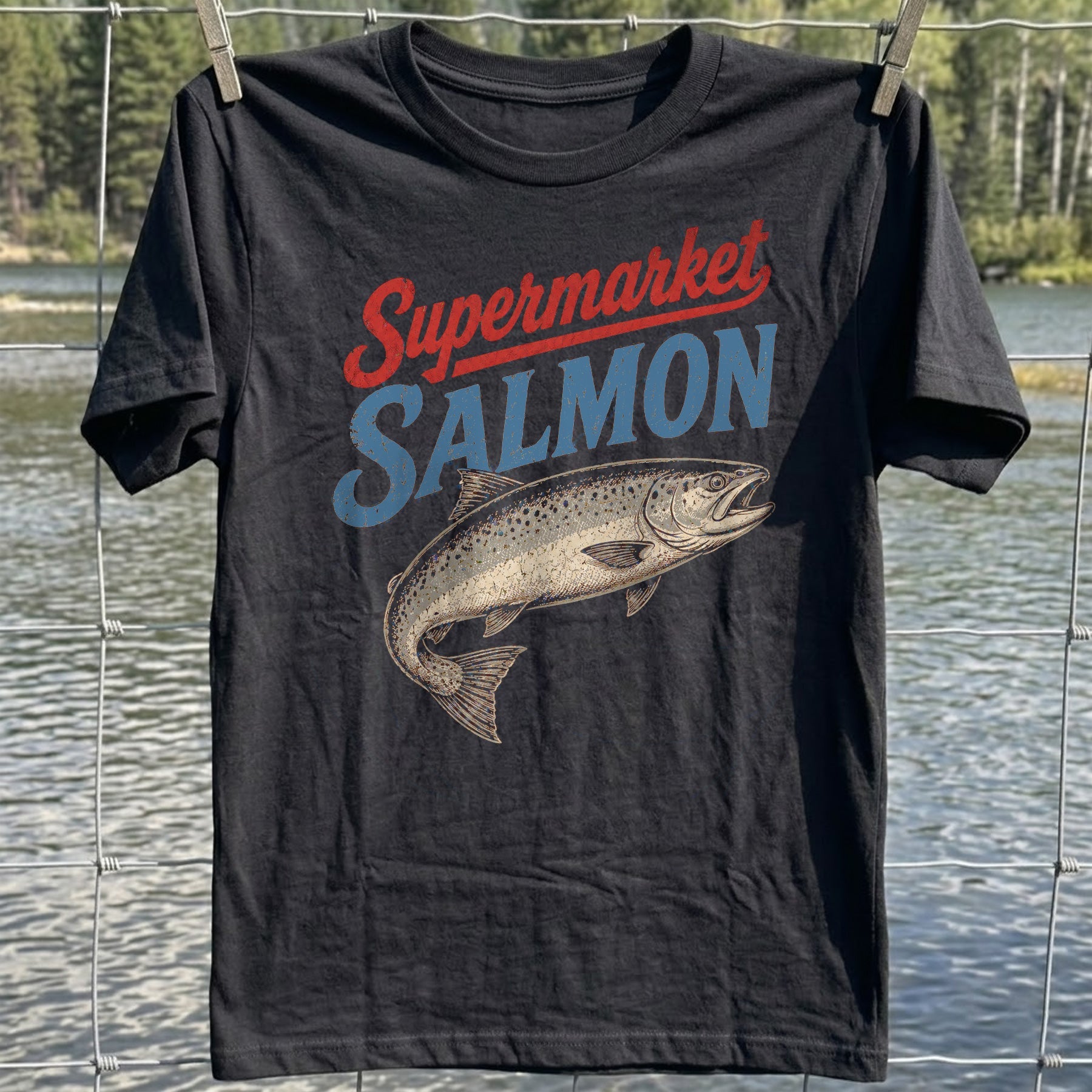 Supermarket Salmon T-shirt