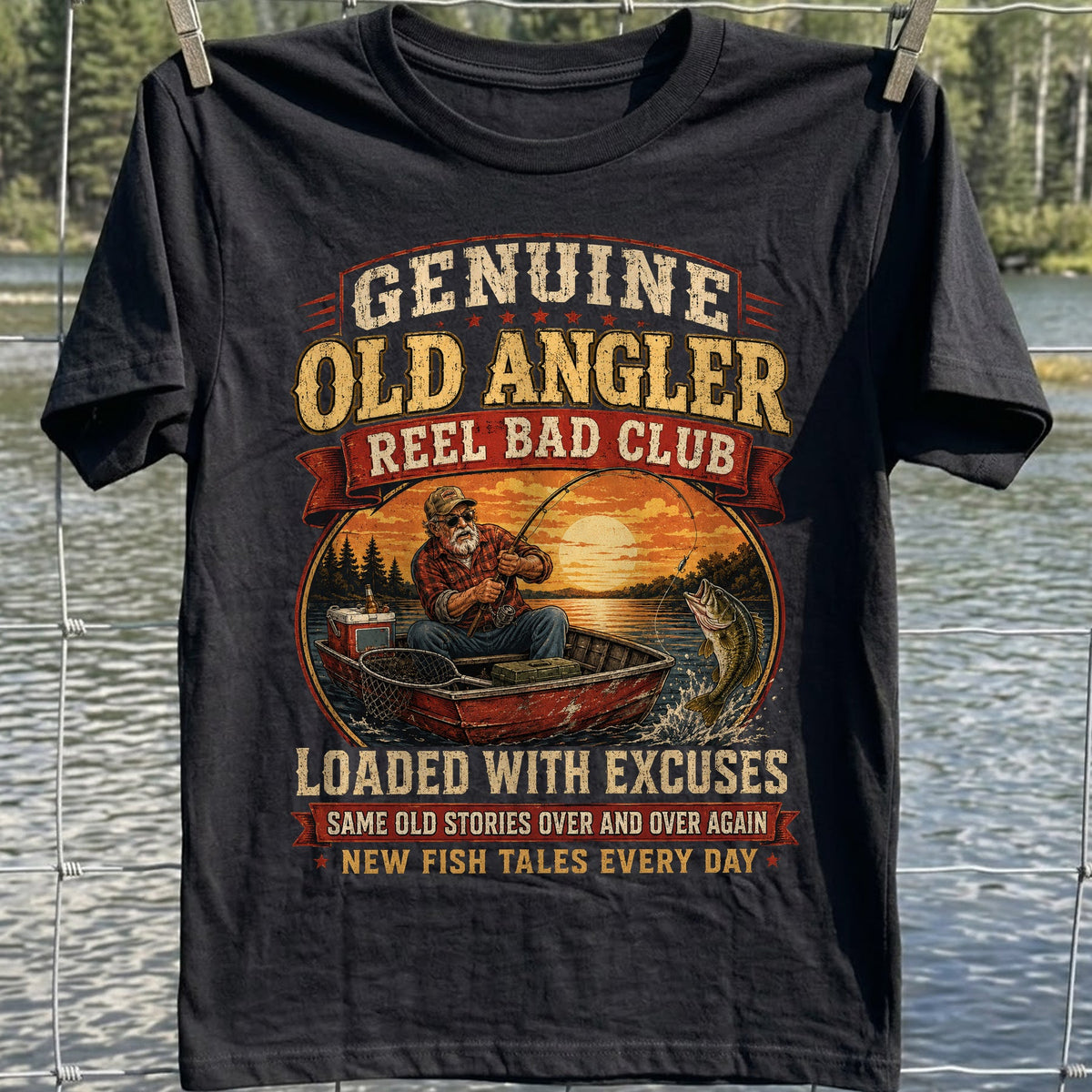 Genuine Old Angler T-shirt