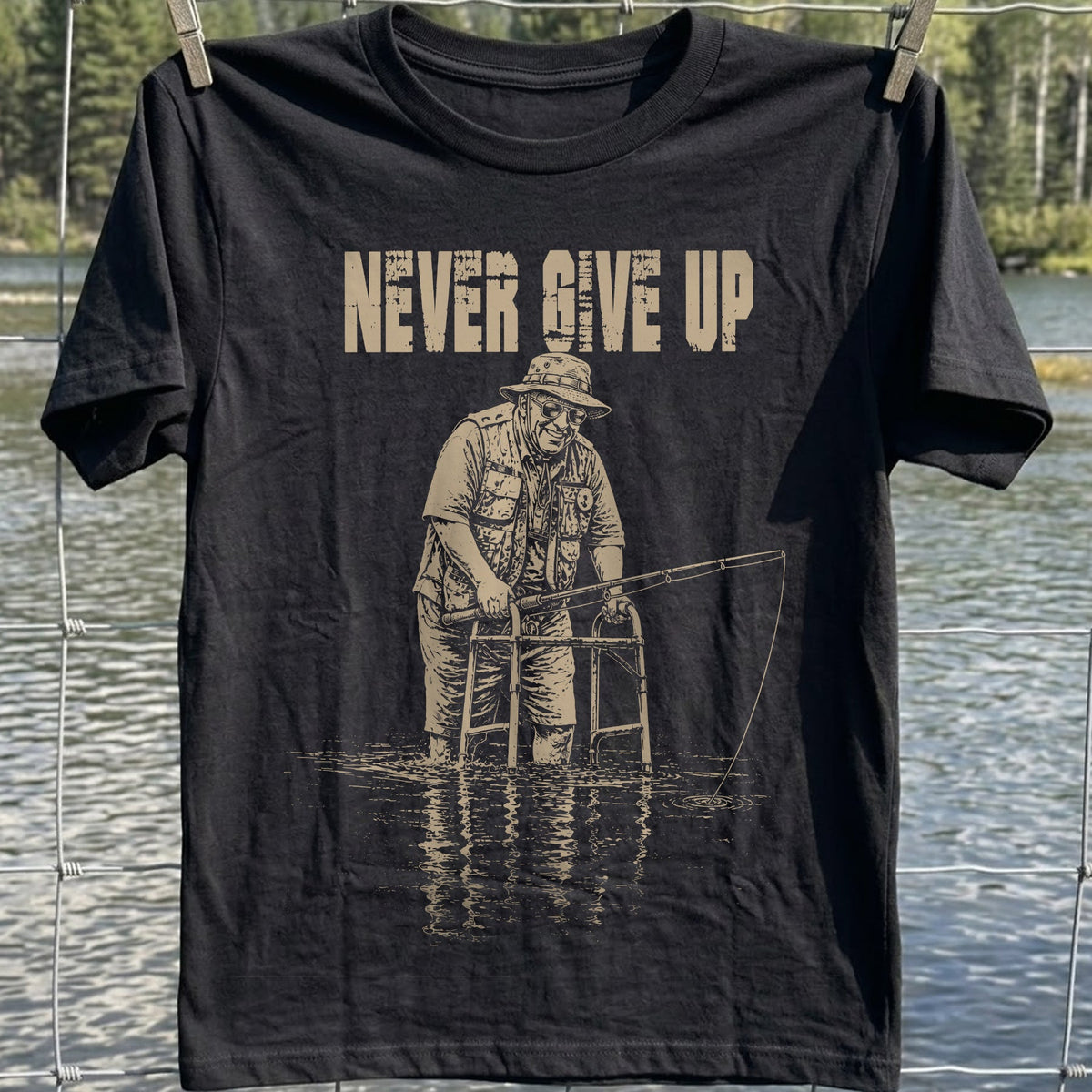 Never Give Up T-Shirt