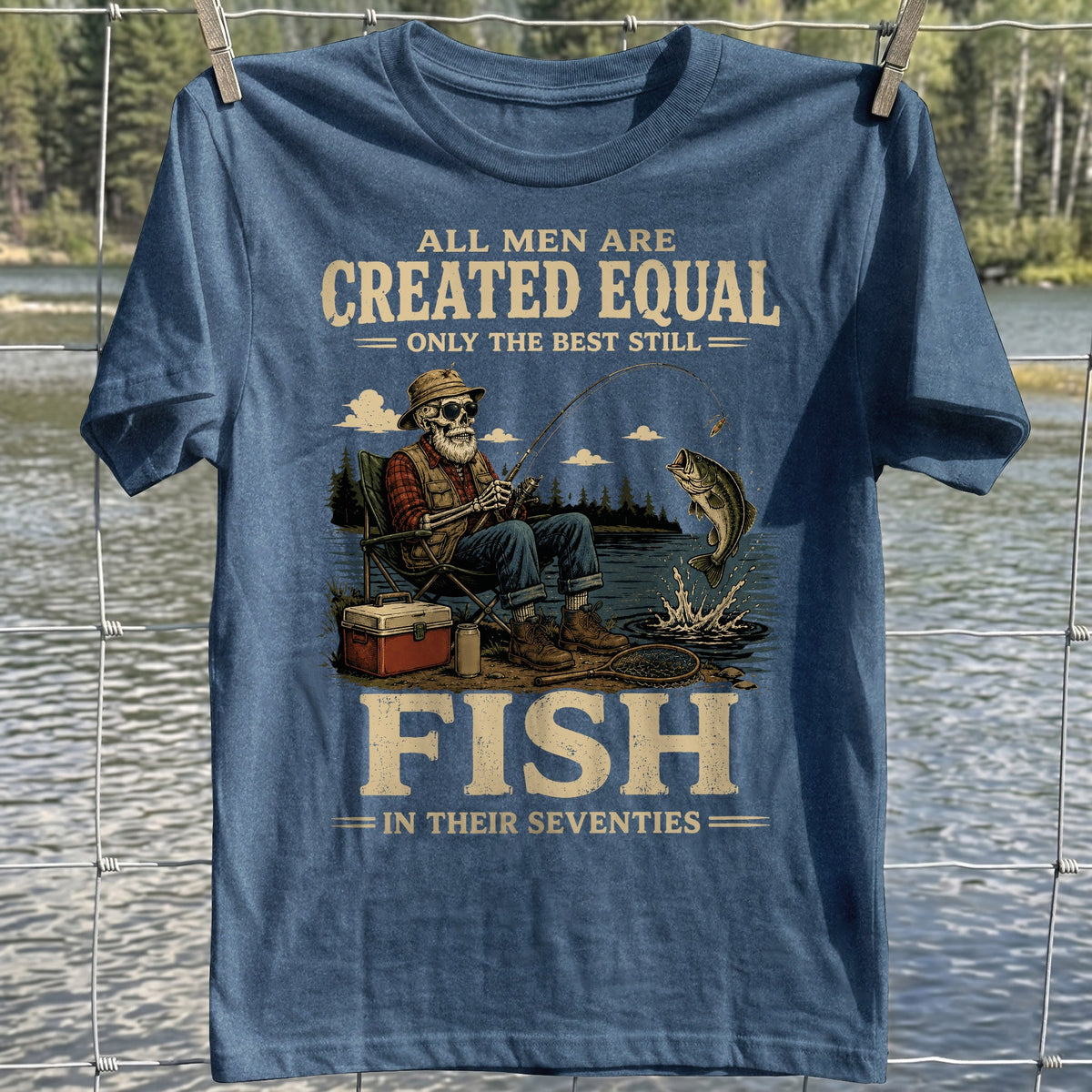 Seventies Fishing T-Shirt