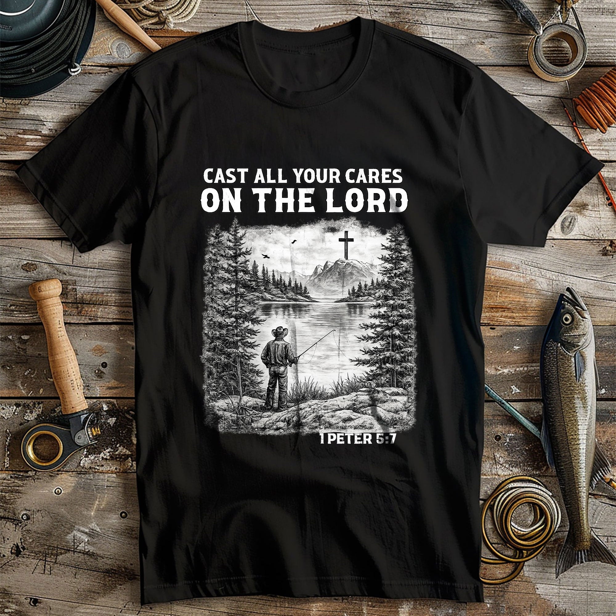 Cast All On Lord Tshirt