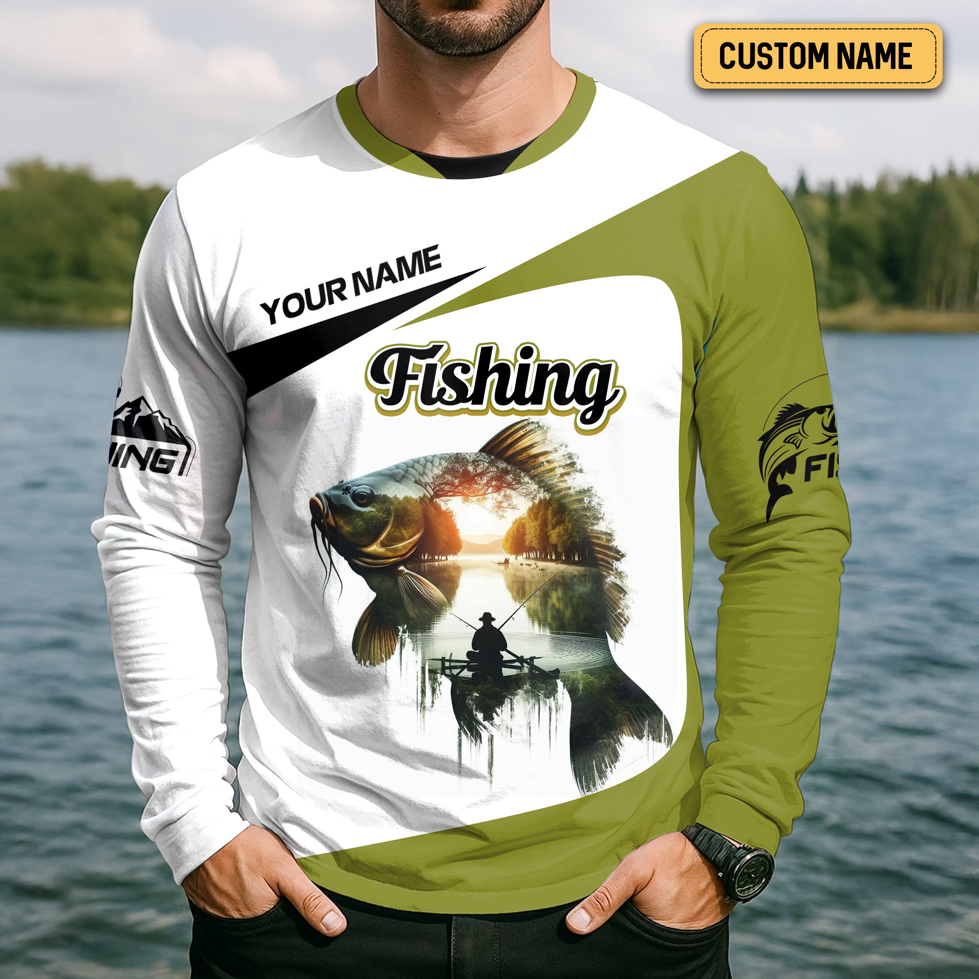 I Have a Retirement Plan Fishing UPF Shirts, Long Sleeve Fishing Shirts, Fishing Funny Shirt, Men Long Sleeve Shirt