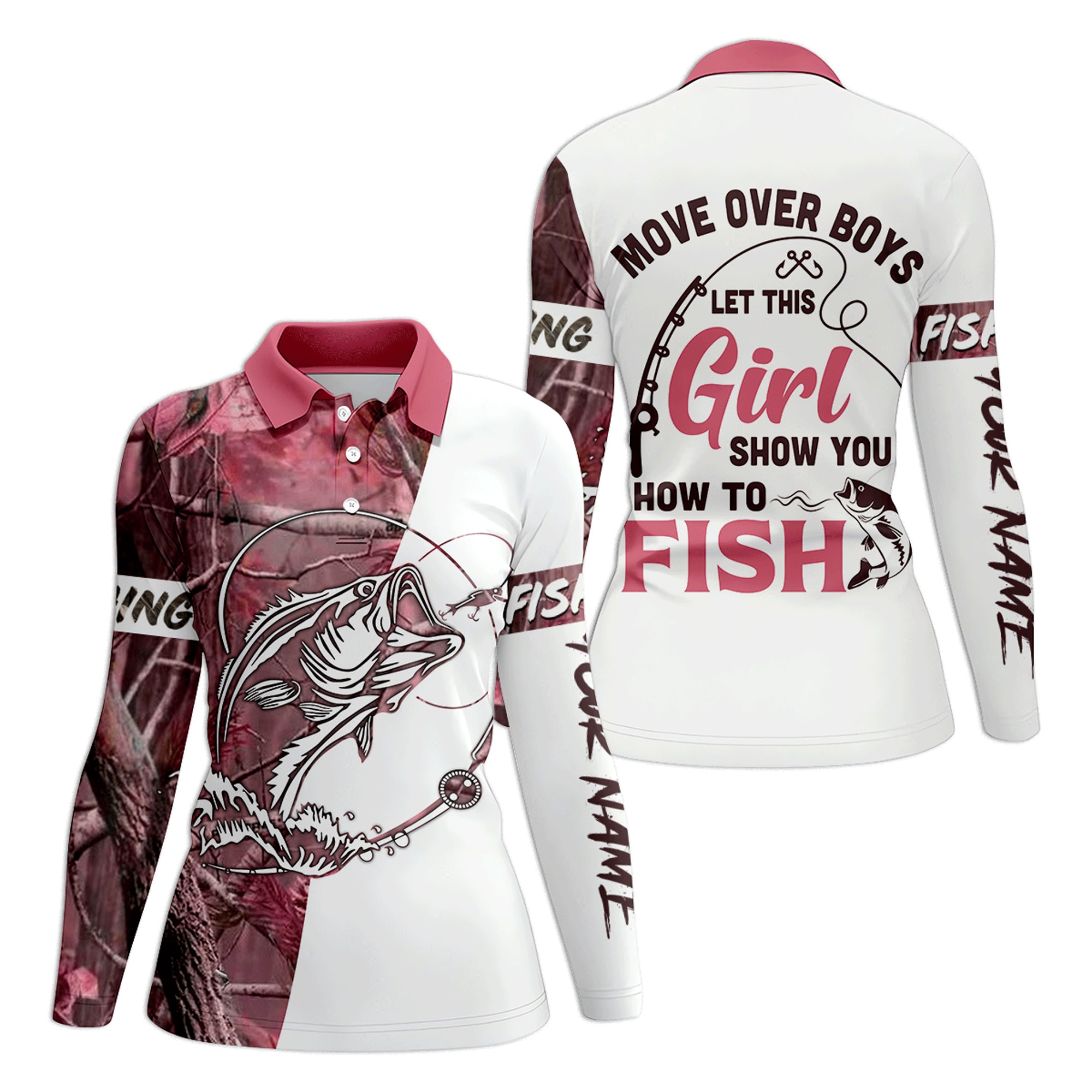 How To Fish, Funny Fishing Shirts, Fishing UPF Shirts, UV Shirts For Women, SPF Long Sleeve Shirts Womens