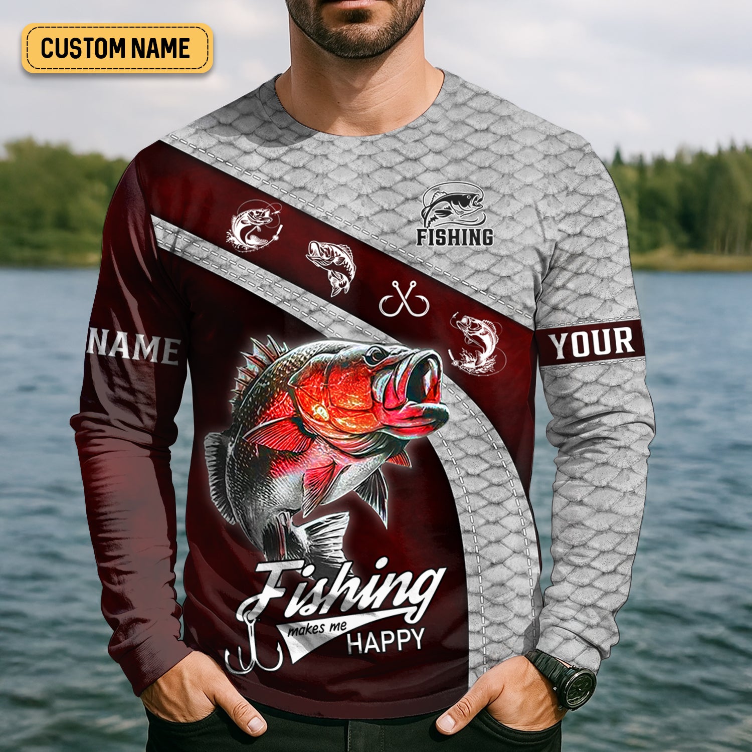 Fishing Saved Me from Being Pornstar Funny Fishing Shirt, SPF Shirt For Men, Gift For Fisherman