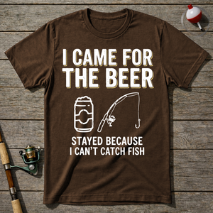 I Came For The Beer T-Shirt ā Navy