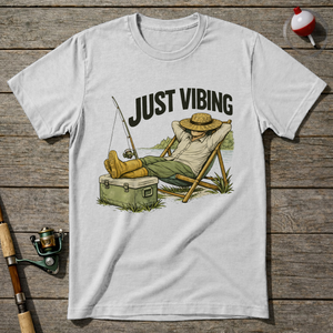 Just Vibing T-Shirt ā White
