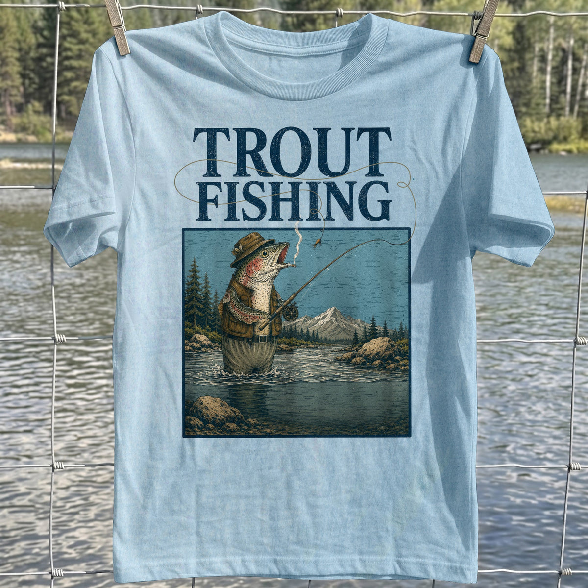Trout Fishing T-Shirt