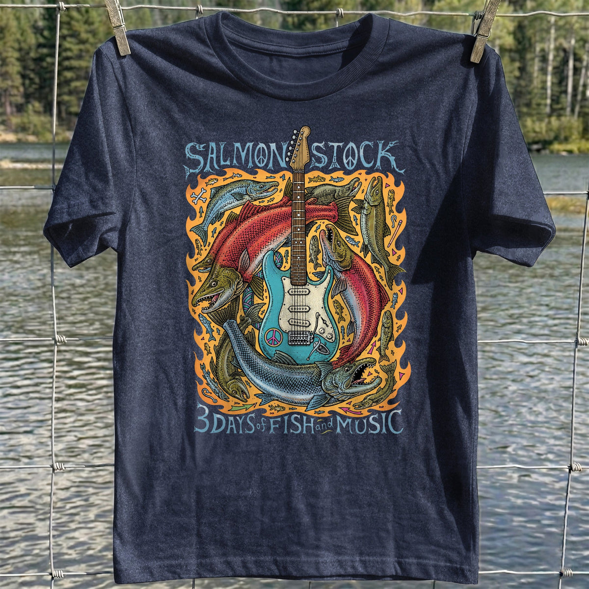Salmon Stock T-Shirt