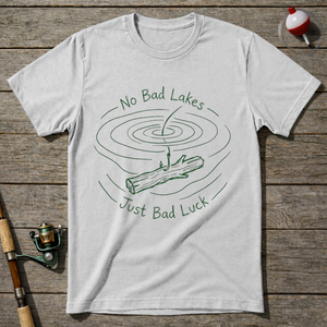 No Bad Lakes T-Shirt ā White