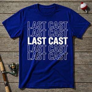 One Last Cast T-Shirt ā Royal Blue
