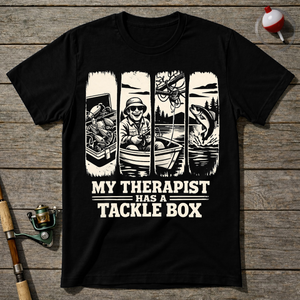 Tackle Box T-Shirt — Black