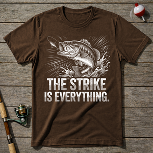 The Strike Is Everything T-Shirt — Maroon