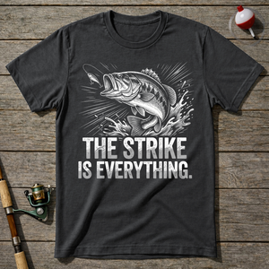 The Strike Is Everything T-Shirt — Charcoal