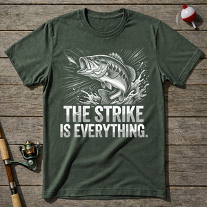 The Strike Is Everything T-Shirt — Military Green
