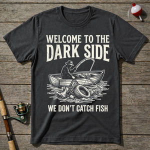 Welcome To The Dark Side T-Shirt — Charcoal
