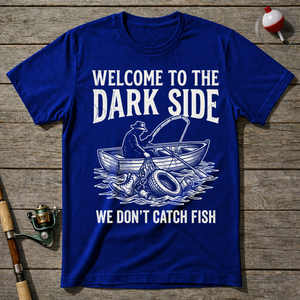 Welcome To The Dark Side T-Shirt — Royal Blue