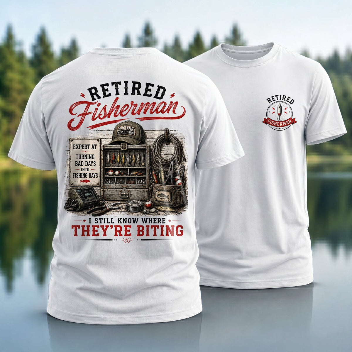Retired Fisherman T-Shirt