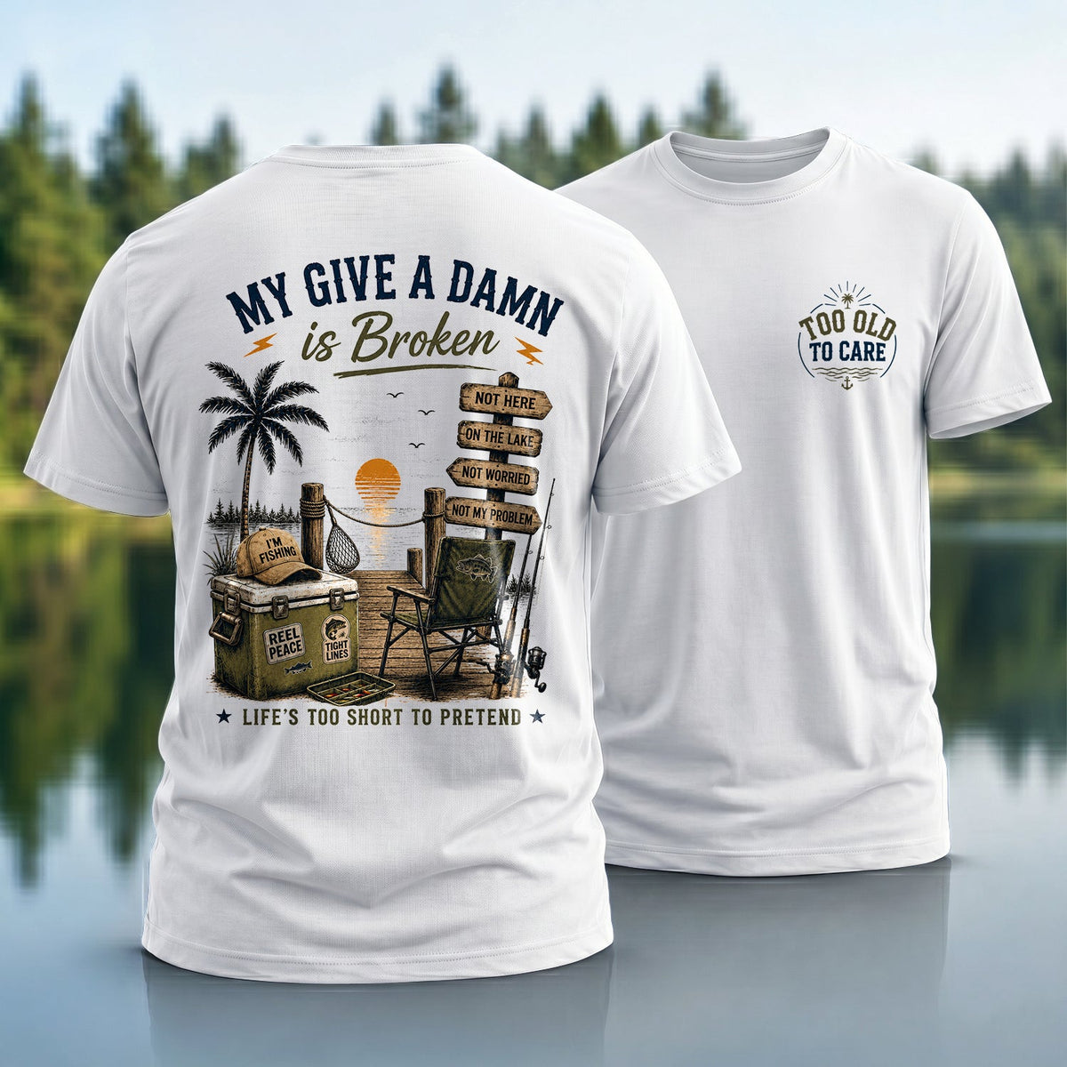 Give A Damn Broken T-Shirt