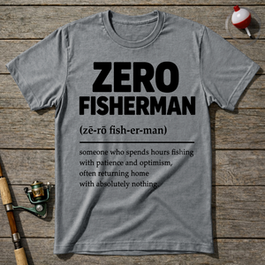 Zero Fisherman T-Shirt — Sport Grey