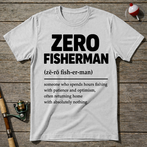 Zero Fisherman T-Shirt — White