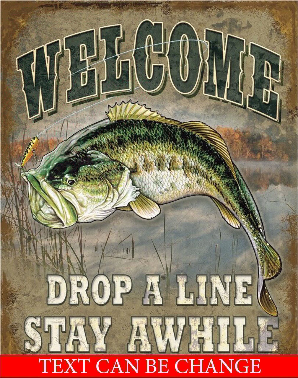 Personalized Bass Fishing Area Rug Washable Rugs Carpet