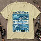 Lake Of The Ozarks Missouri Bass Landmark T-Shirt, Fishing T-Shirt, Angler Shirt