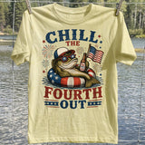Chill the Fourth Out T-shirt