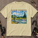 Gogh Fishing Van Gogh Style Trout T-Shirt, Fishing T-Shirts, Trout Fishing Shirt