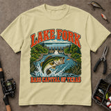 Lake Fork Bass Capital Of Texas Fishing T-Shirt, Bass Fishing Shirt, Fishing Graphic Tee