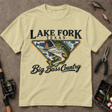 Lake Fork Texas Big Bass Country Fishing T-Shirt, Bass Fishing Shirt, Fishing Graphic Tee