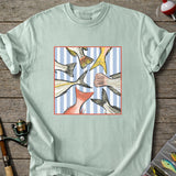 Colorful Saltwater Fins T-Shirt