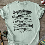 Vintage Fish Species T-shirt
