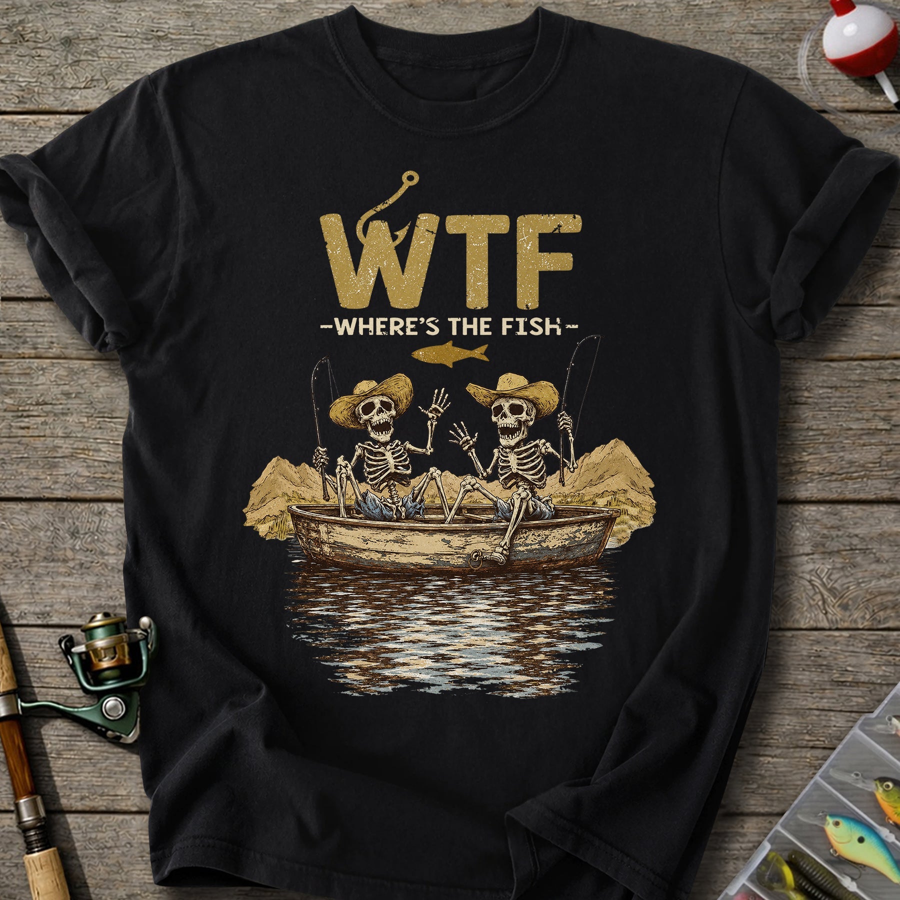 Skeleton WTF T-Shirt