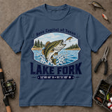 Lake Fork Bass Capital Of Texas Coordinates T-Shirt, Angler Shirt, Fishing T-Shirt