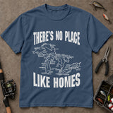There’s No Place Like Homes Great Lakes Map T-Shirt, Fishing Graphic Tee, Angler T-Shirt