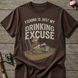 Fishing Is My Drinking Excuse T-Shirt