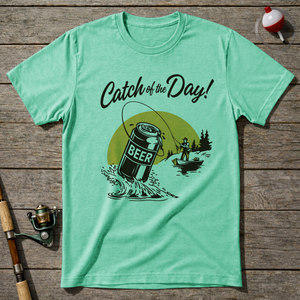 Catch Of The Day T Shirt T-Shirt — Mint Green