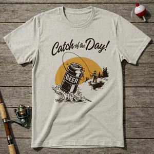 Catch Of The Day T Shirt T-Shirt — Natural