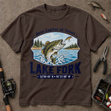 Lake Fork Bass Capital Of Texas Coordinates T-Shirt, Angler Shirt, Fishing T-Shirt