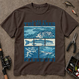 Lake Of The Ozarks Missouri Bass Landmark T-Shirt, Fishing T-Shirt, Angler Shirt