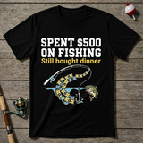 Expensive Bad Fisherman T-Shirt — Black