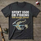 Expensive Bad Fisherman T-Shirt — Charcoal