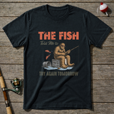 Fish Told Me T Shirt T-Shirt — Dark Heather