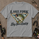 Lake Fork Texas Big Bass Country Fishing T-Shirt, Bass Fishing Shirt, Fishing Graphic Tee