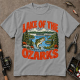 Lake Of The Ozarks Missouri Bass Dam Fishing T-Shirt, Angler Shirt, Fishing T-Shirt