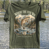 Where the Fish Win T-shirt