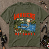 Lake Of The Ozarks Missouri Lake Life Fishing T-Shirt, Fishing Graphic Tee, Angler Shirt
